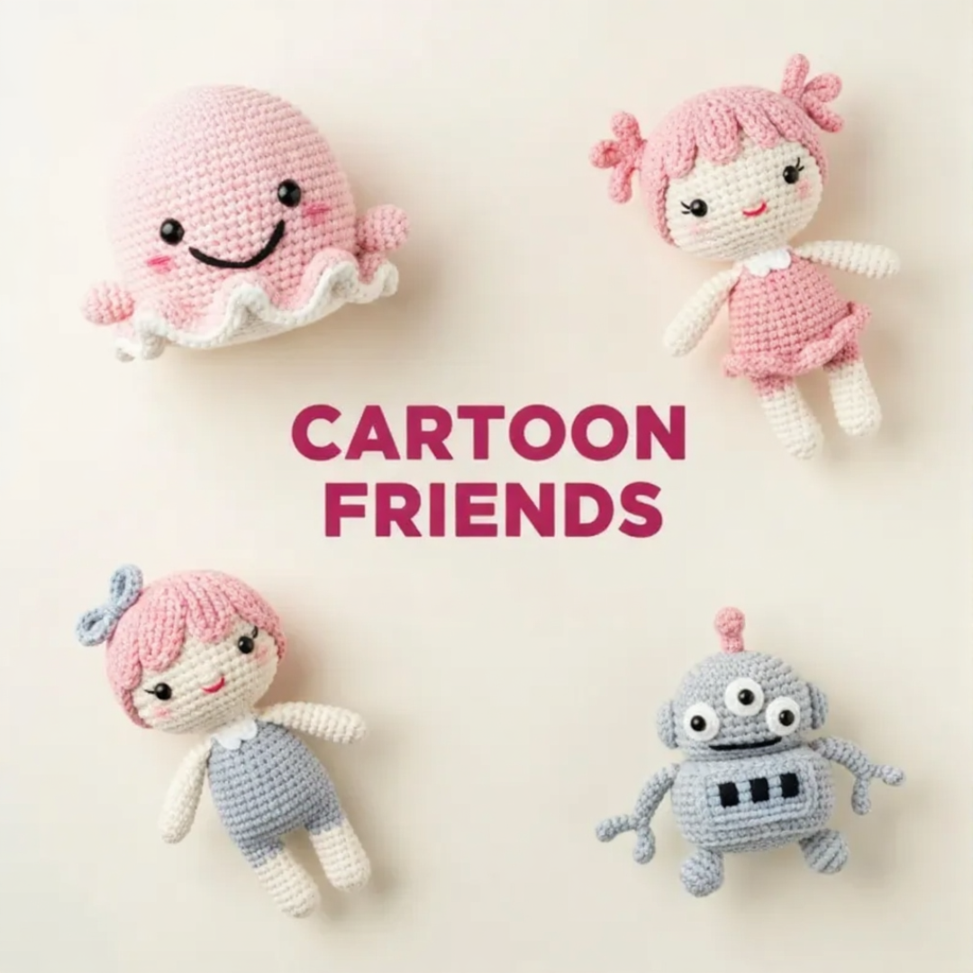 5000+ Amigurumi Crochet Patterns Bundle, Plushies, Animals, Characters, PDF Download