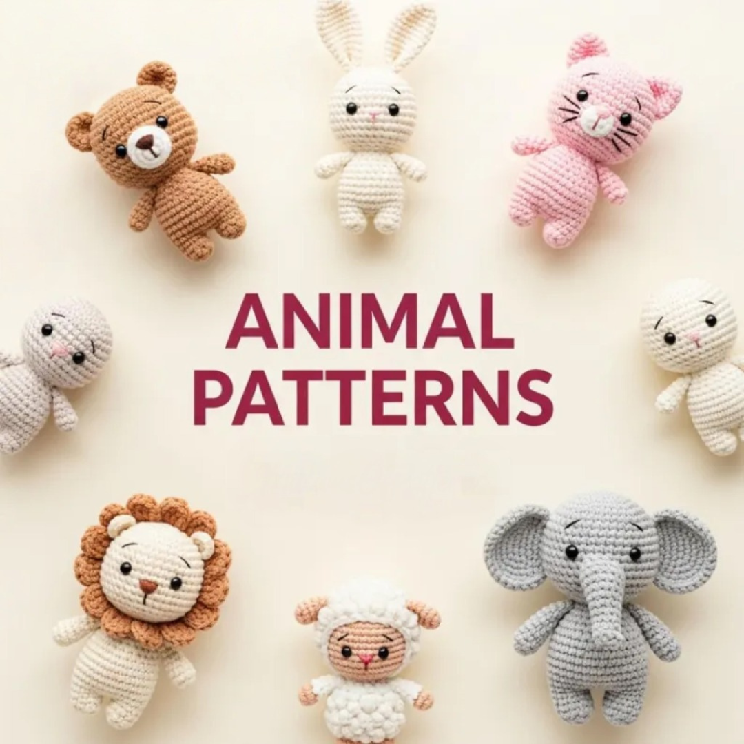 5000+ Amigurumi Crochet Patterns Bundle, Plushies, Animals, Characters, PDF Download