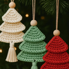 Crochet Christmas Tree Ornament Pattern - PDF Download