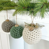 Crochet Pattern | Crochet Christmas Ball Ornament Pattern 097 | Crochet Bauble Pattern | DIY Christmas Tree Decorations