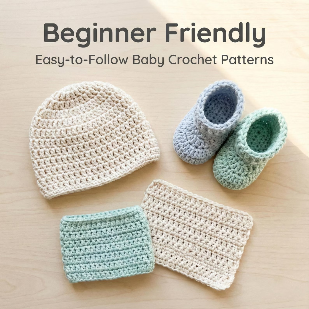 50+ Crochet Baby Patterns Bundle: 60+ Blankets, Booties, Amigurumi (PDF Download), Digital Downloads